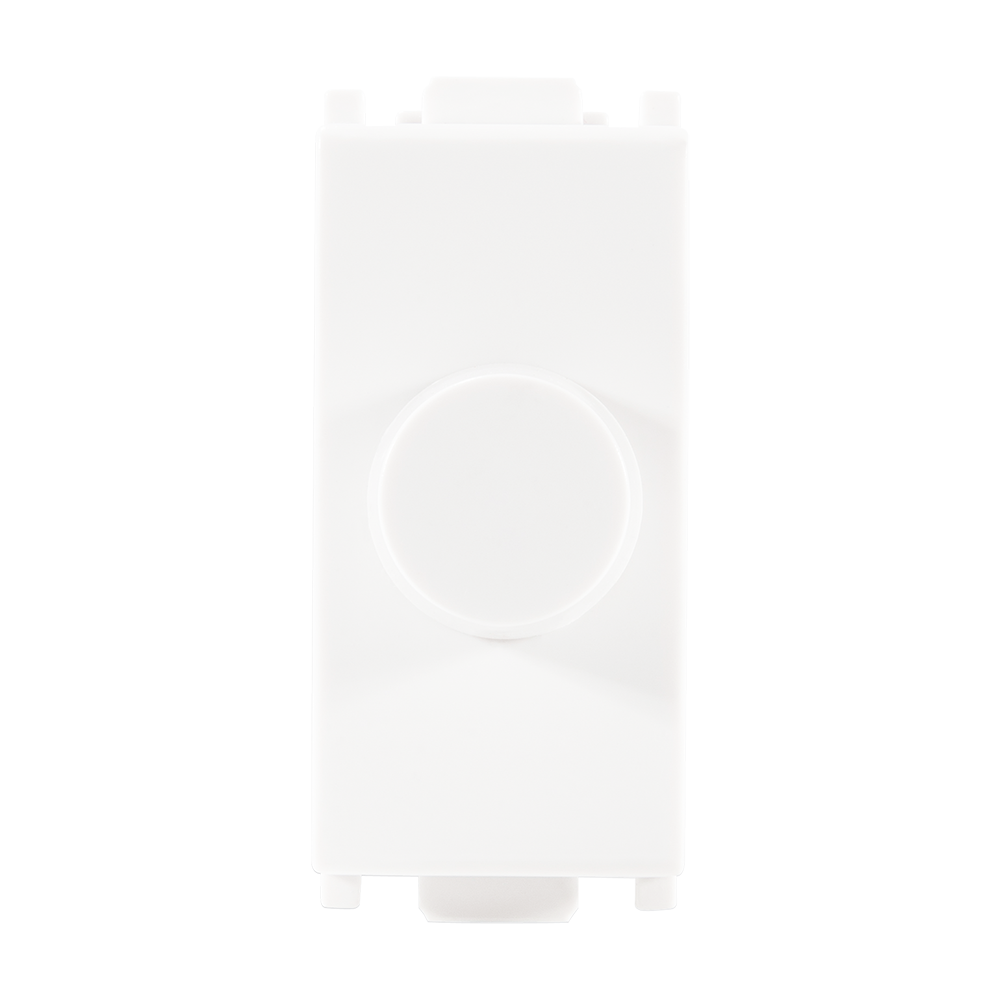 Dimmer Rotativo 300w un modulo Blanco Alpha